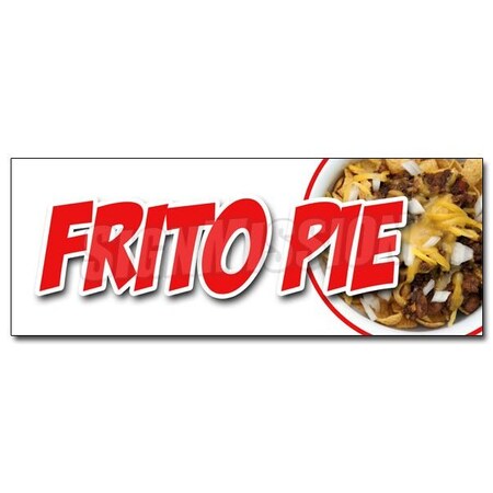Signmission FRITO PIE DECAL sticker chili cheese corn chips texas style tamale fresh, D-12 Frito Pie D-12 Frito Pie